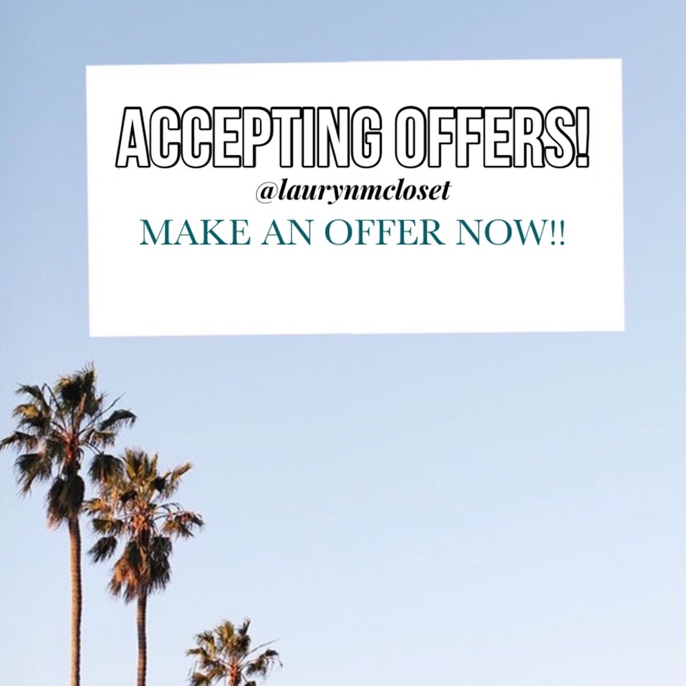 ACCEPTING REASONABLE OFFERS!!